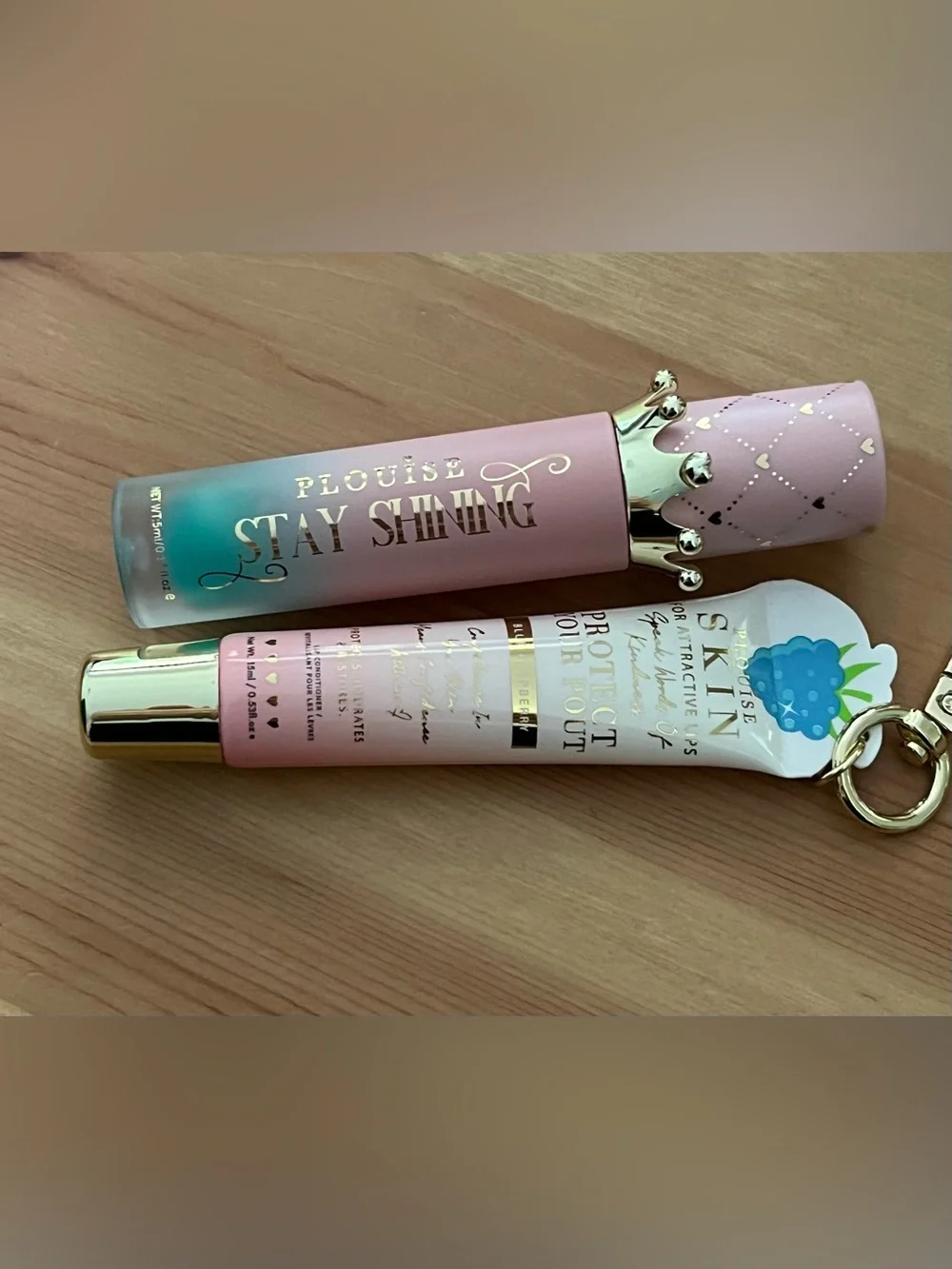 PLouise Bad B Energy Lip Oil and Lip Conditioner in Blue Raspberry